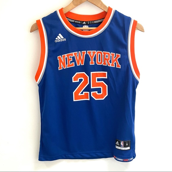 New York Knicks Youth Medium Derrick Rose Jersey